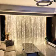 LED Fairy lights Curtain 10x10 ft Aesthetic Vibes