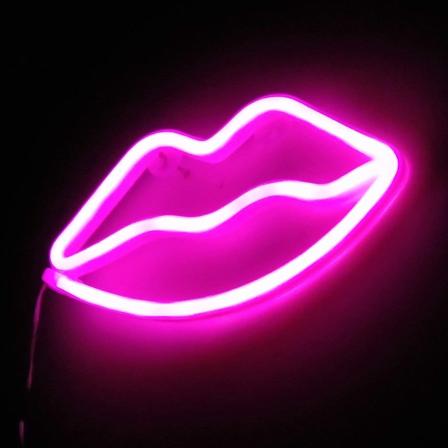 Aesthetic Lips Neon Sign