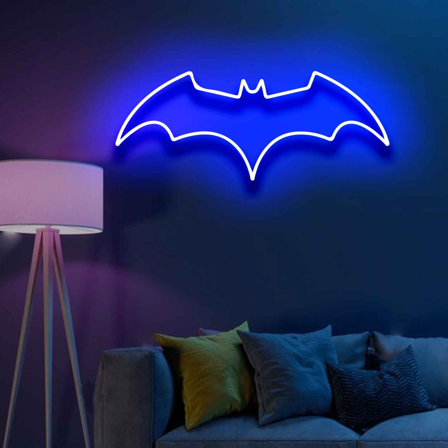 Aesthetic Batman Neon Sign
