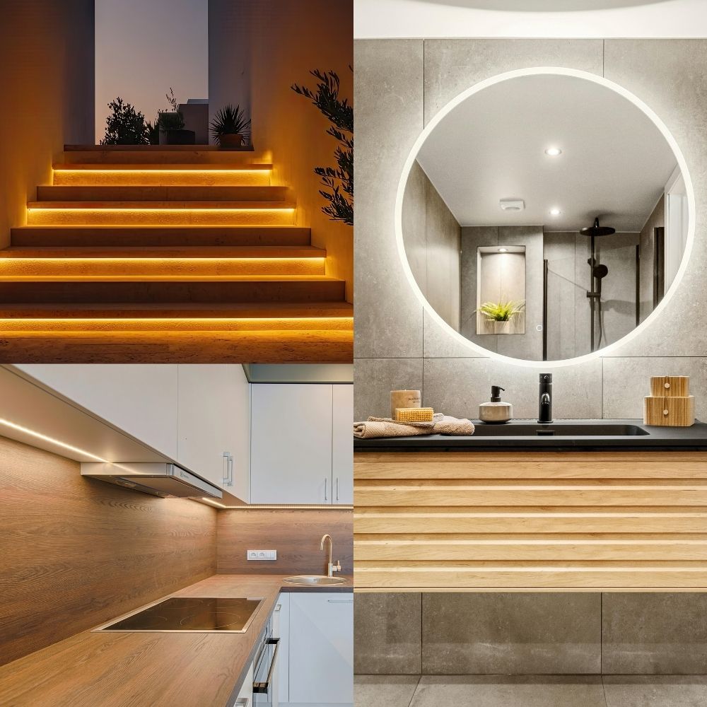 COB LED Strip Lights 5M / 10M – Ultra Bright Continuous LED Light Strip for Modern Ceiling Lighting