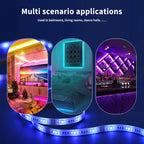 RGB LED Strip Lights 5M with Remote – Color Changing LED Lights for Bedroom, TV & Gaming Setup