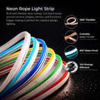 5 meter neon rope light is highly flexible to design anything 