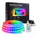 RGB LED Lights with Remote – Color Changing LED Lights for Bedroom, TV & Gaming Setup