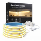 COB LED strip lights 5m 10m continuous light ceiling lighting warm white modern room decor LED strip