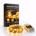 fairy LED string lights 3m battery operated warm white decorative lights for bedroom birthday and party decor