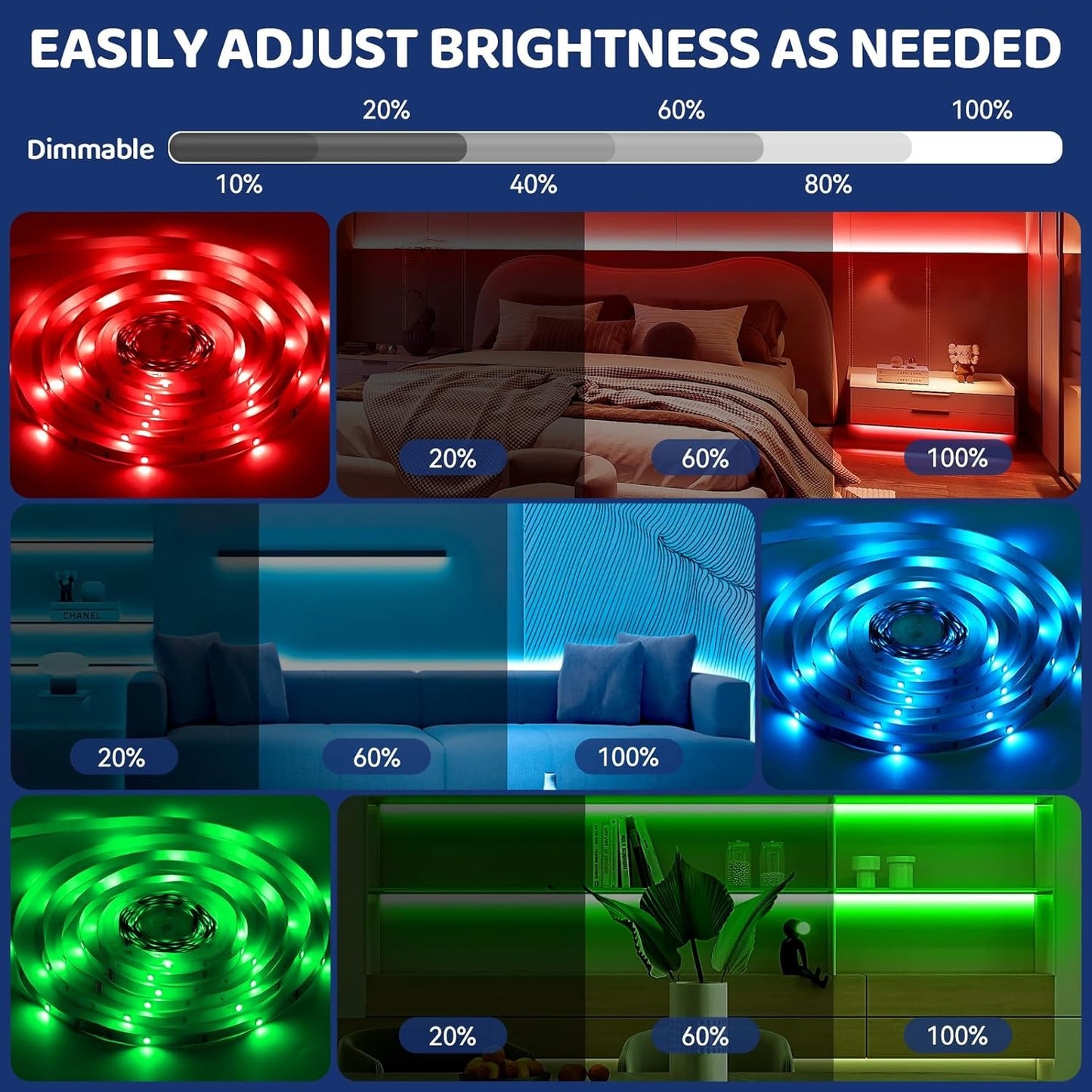 Aesthetic LED Strip Lights