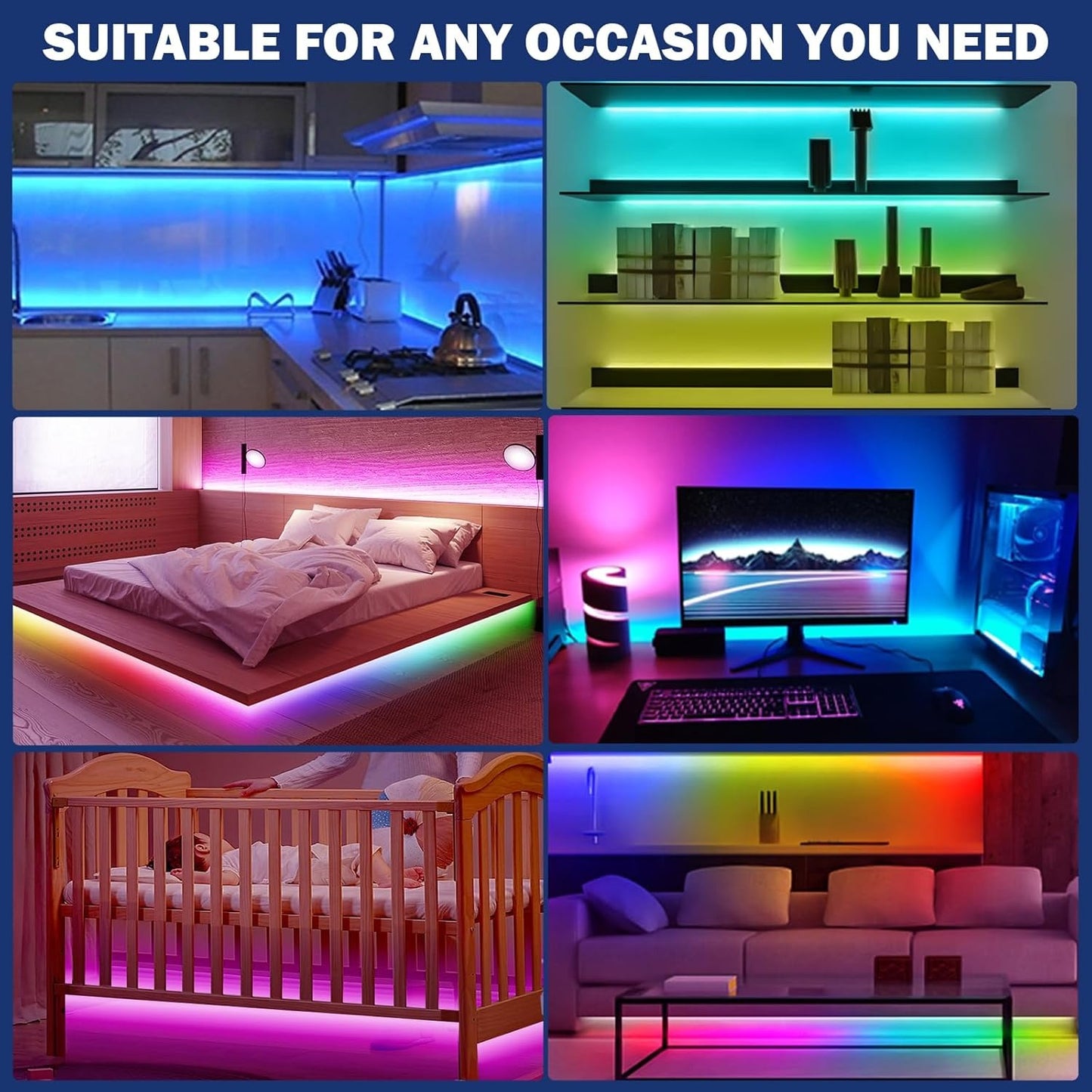 Aesthetic LED Strip Lights